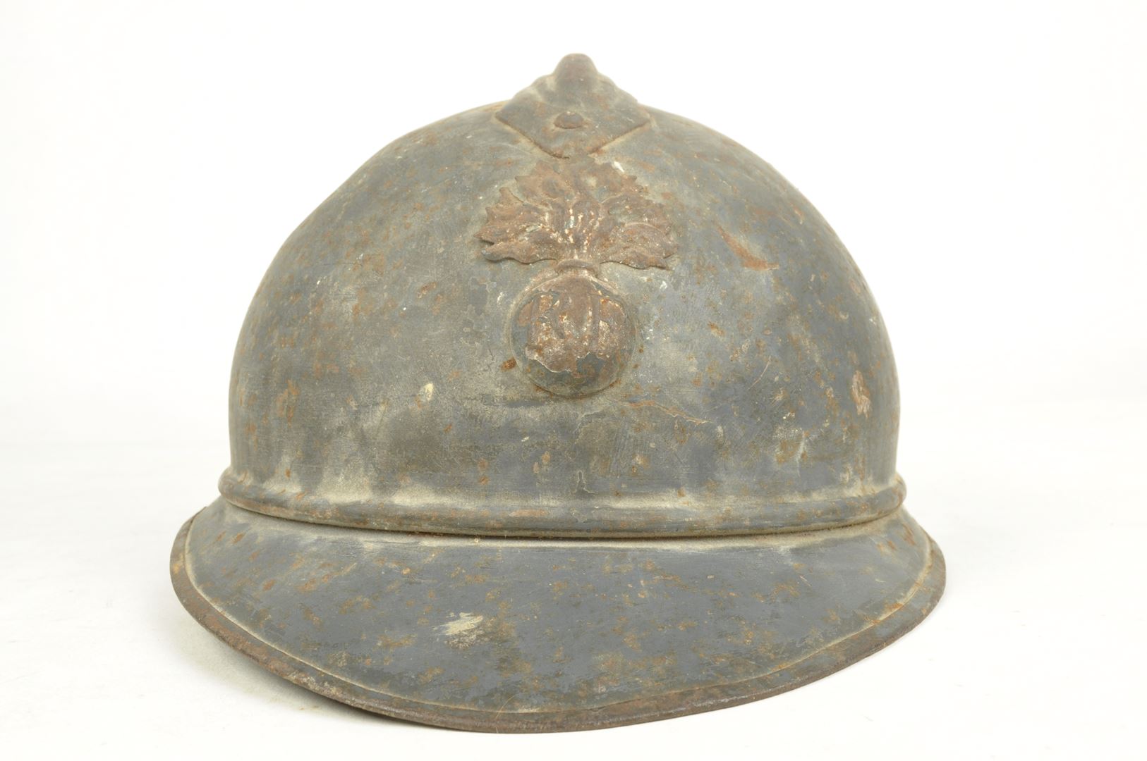 Souvenirs du soldat TRAITEUR 56ième RI / Casque et documents