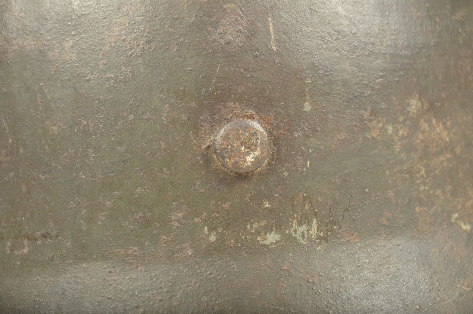 Casque Allemand modèle 1917 sorti de grenier