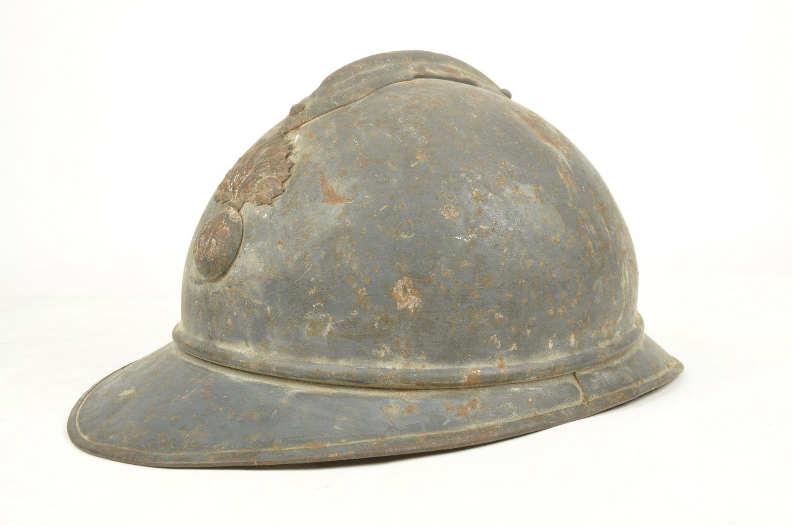 Souvenirs du soldat TRAITEUR 56ième RI / Casque et documents