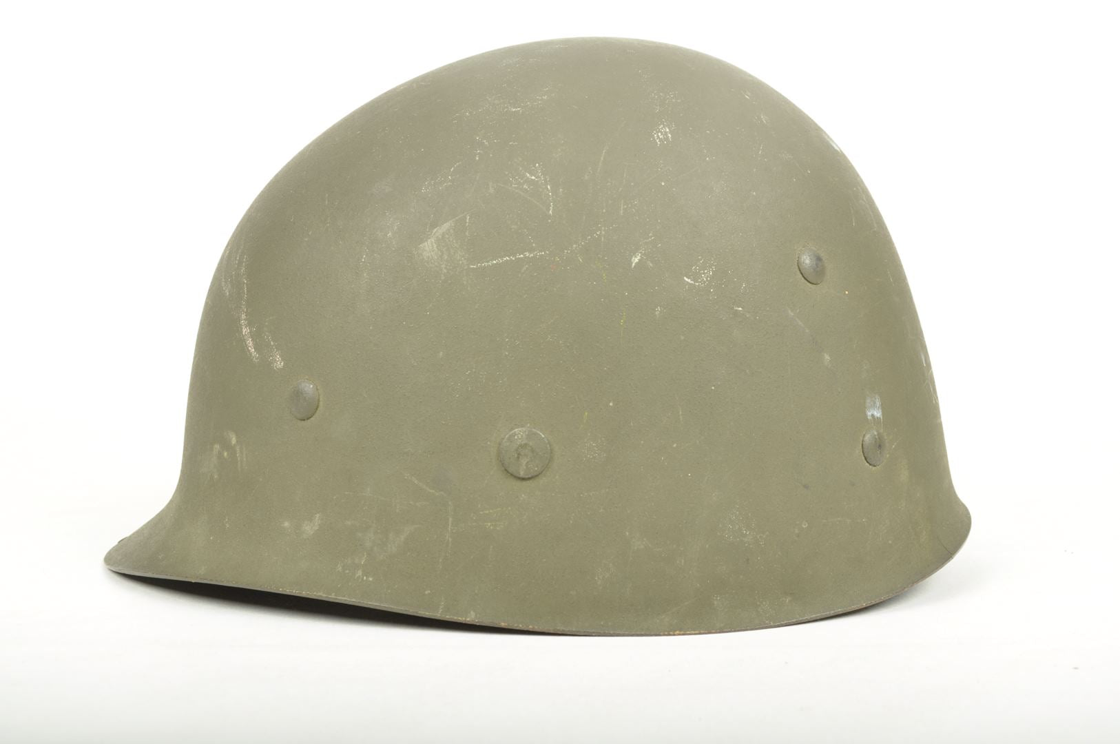 Casque US M1 pattes fixes Nominatif et son sous casque Firestone / Offemont
