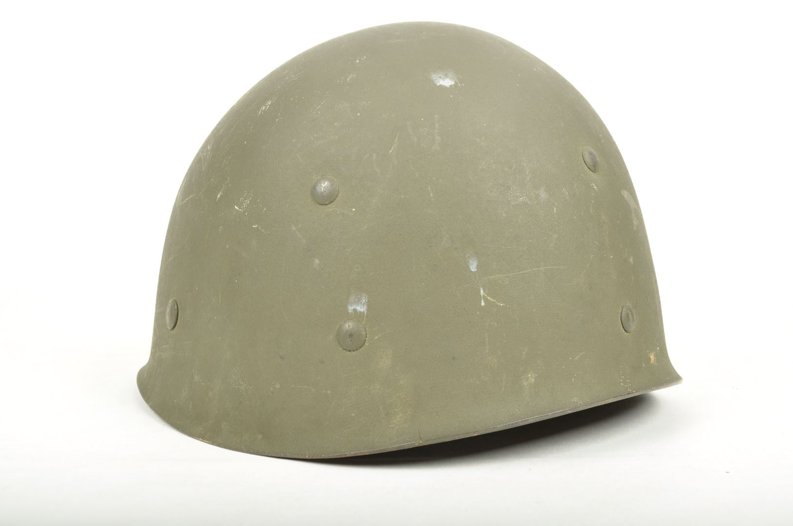 Casque US M1 pattes fixes Nominatif et son sous casque Firestone / Offemont