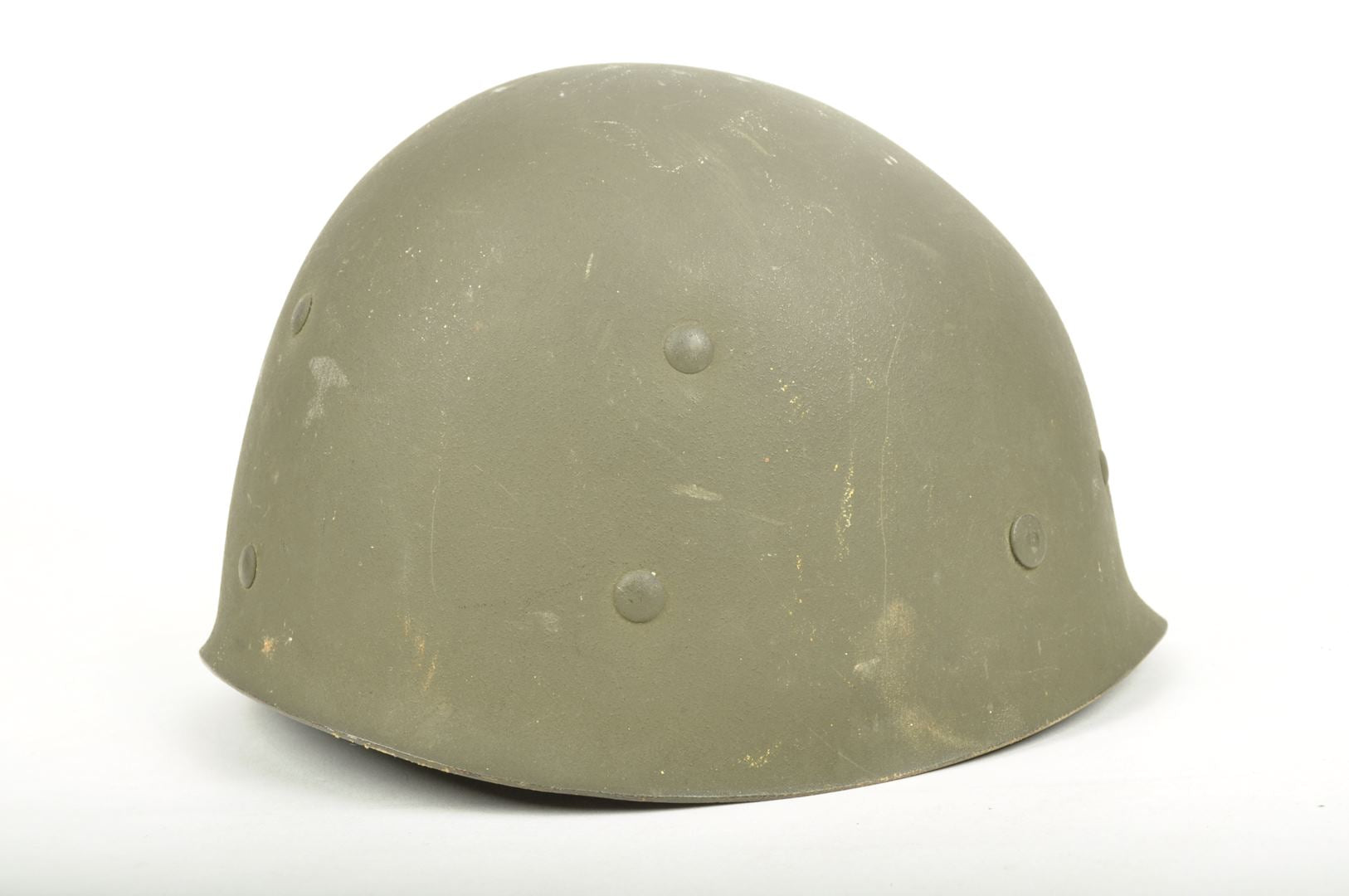 Casque US M1 pattes fixes Nominatif et son sous casque Firestone / Offemont