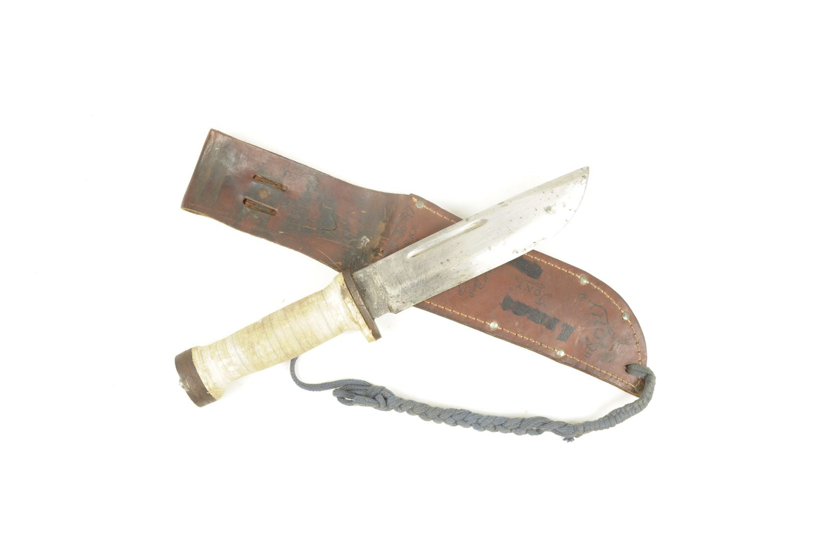 Couteau Cattaraugus 225 Q / identifié SEABEES PACIFIQUE