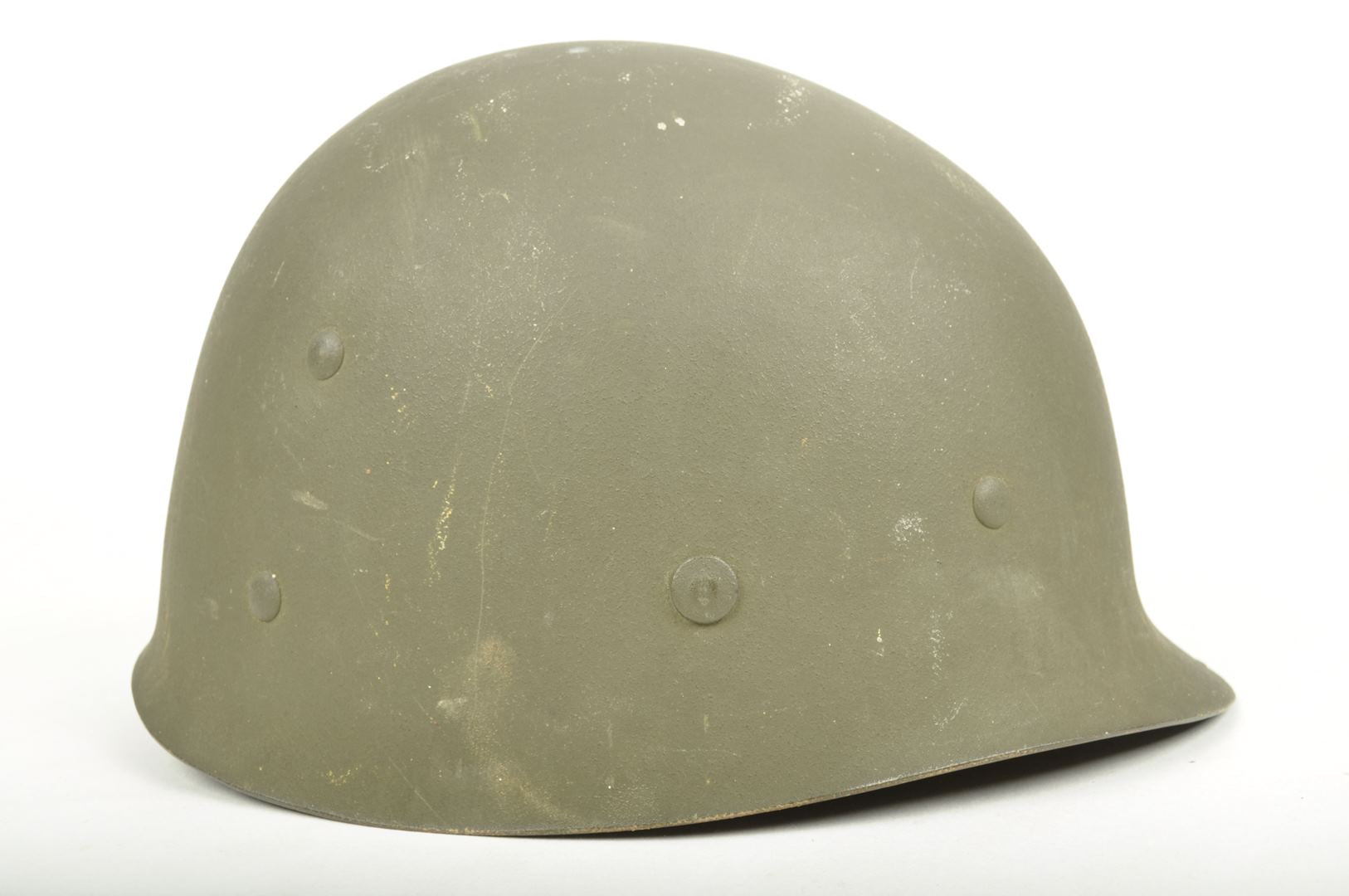 Casque US M1 pattes fixes Nominatif et son sous casque Firestone / Offemont