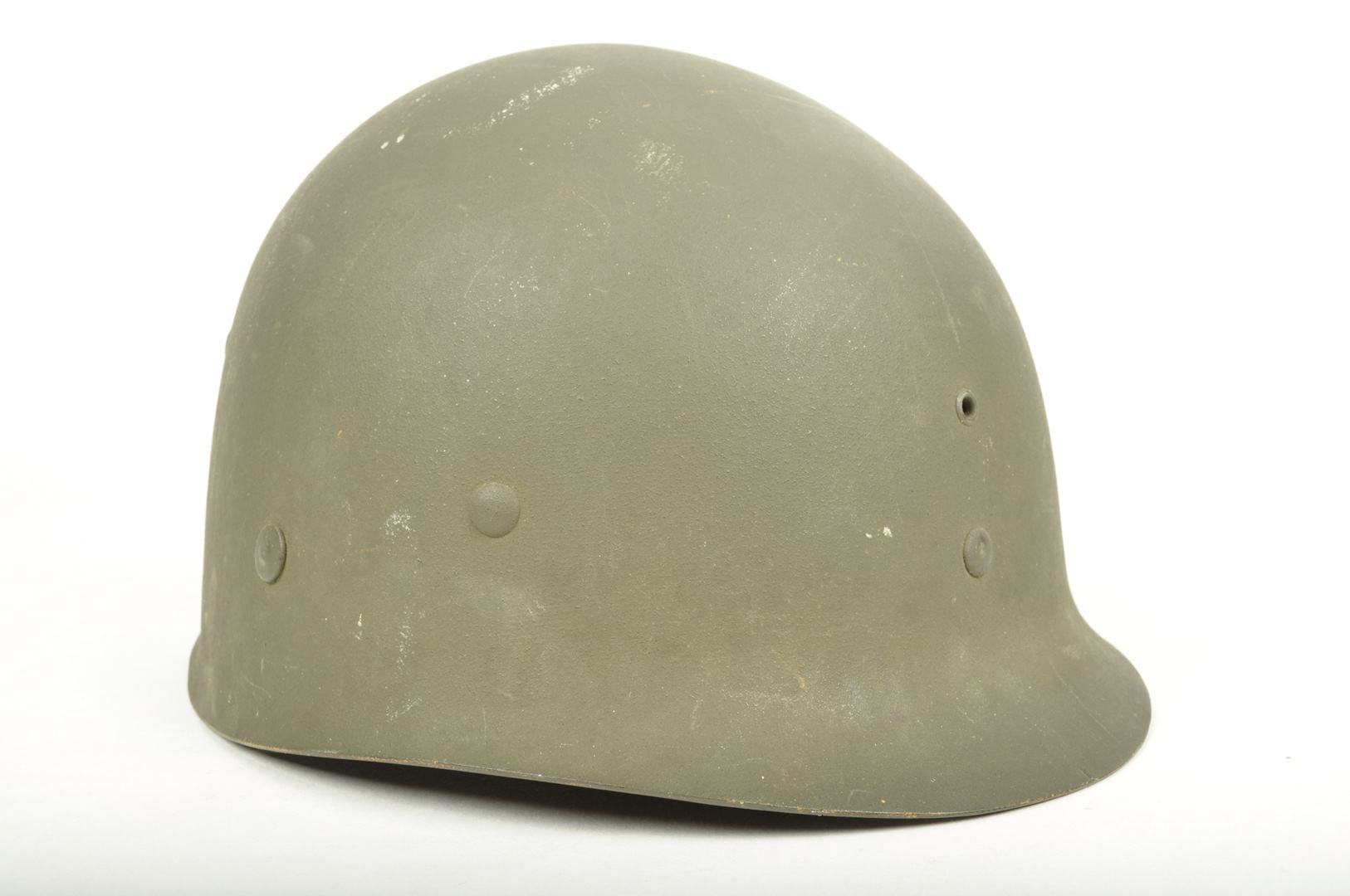 Casque US M1 pattes fixes Nominatif et son sous casque Firestone / Offemont