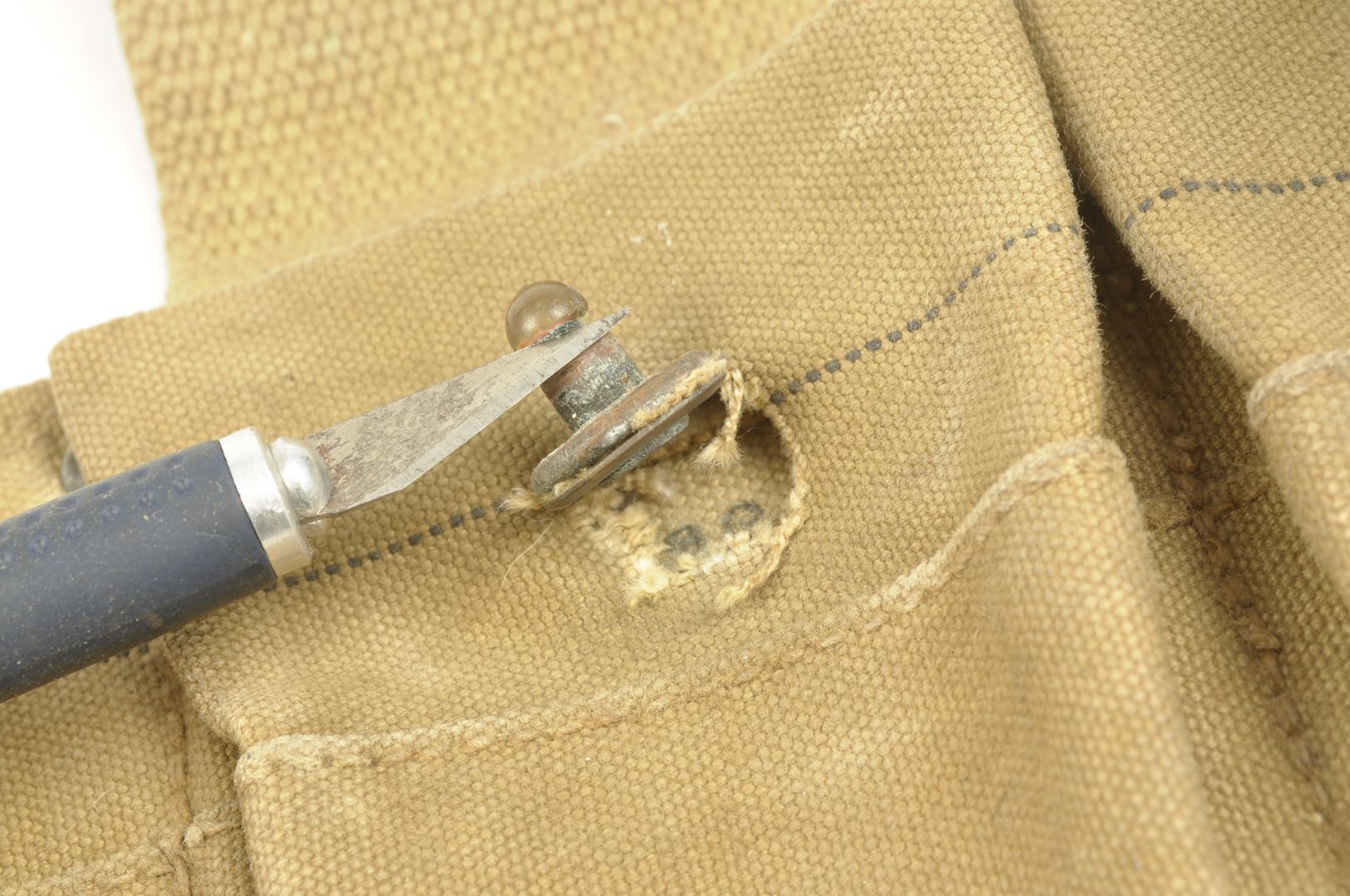 Ensemble ceinturon M1910 / pochette à pansement Nominatif