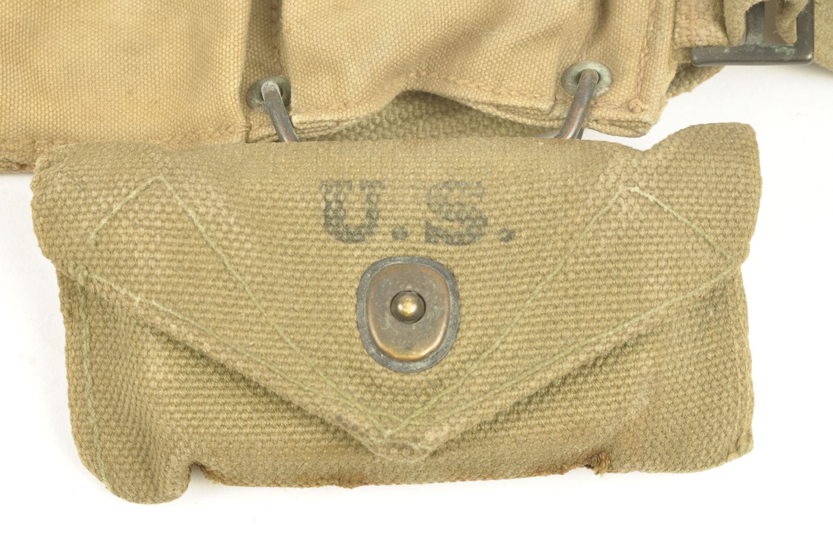 Ensemble ceinturon M1910 / pochette à pansement Nominatif