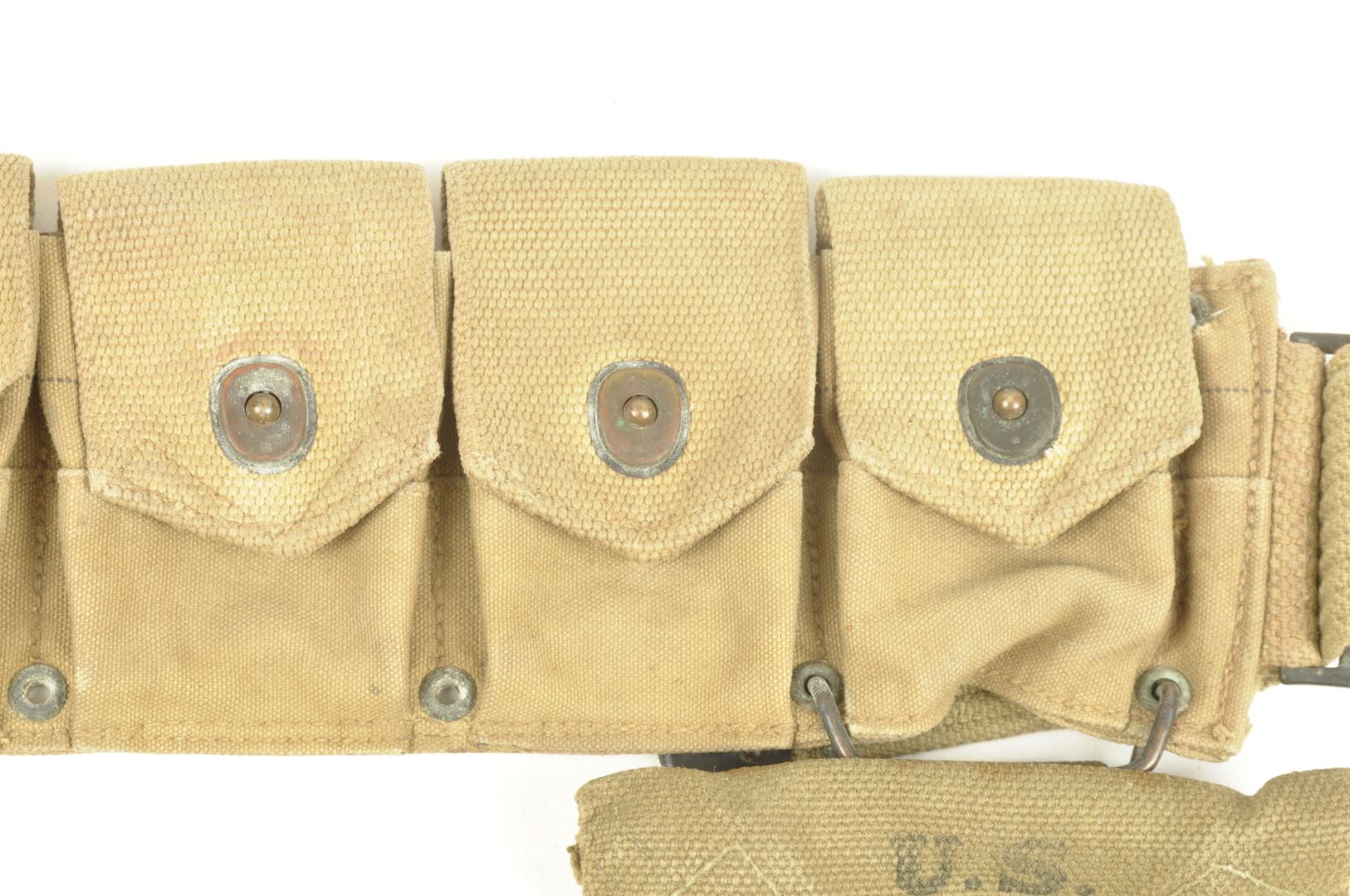 Ensemble ceinturon M1910 / pochette à pansement Nominatif