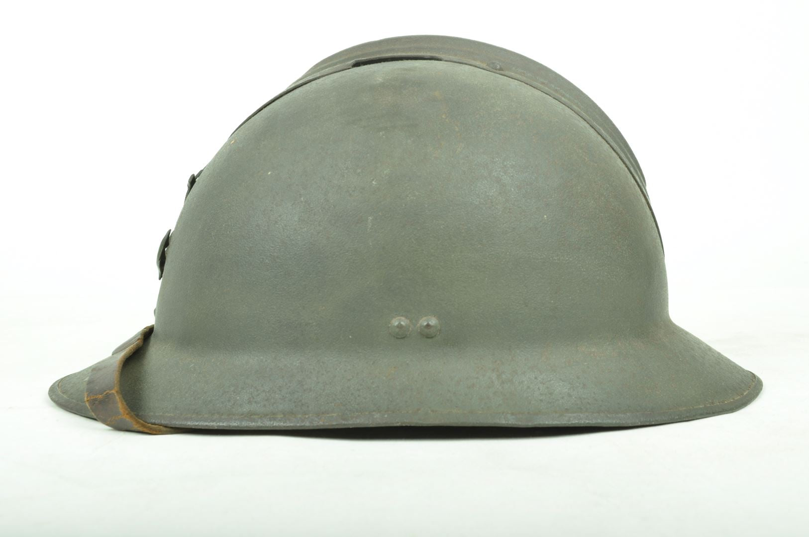 Casque Adrian 1926 Troupes Coloniales daté 1938