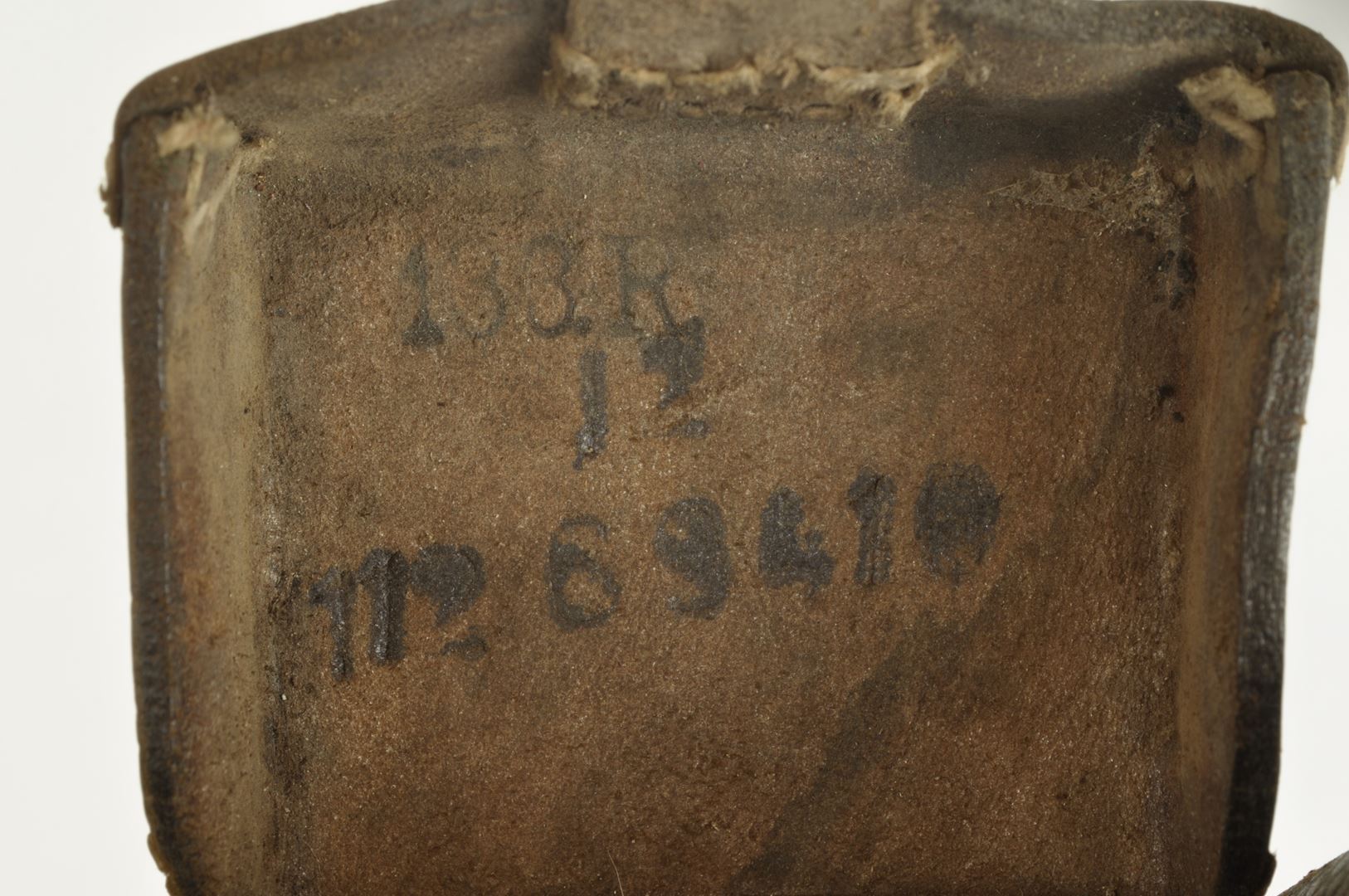 Cartouchière Allemande datée 1918 / 133ième Régiment Infanterie Saxon