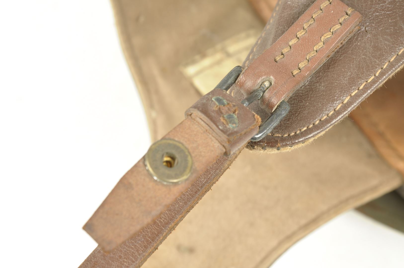 Casque de motocycliste Britannique / Dispatch Rider  daté 1943