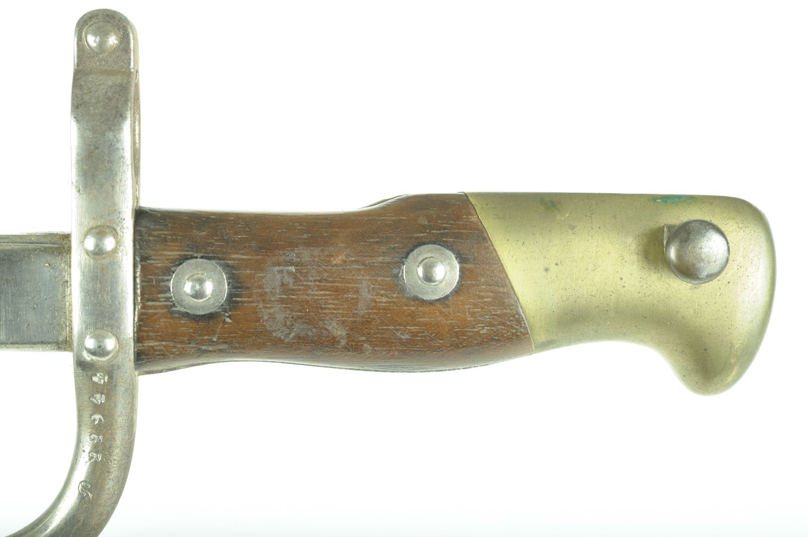 Baïonnette 1874 datée 1879 avec son gousset riveté