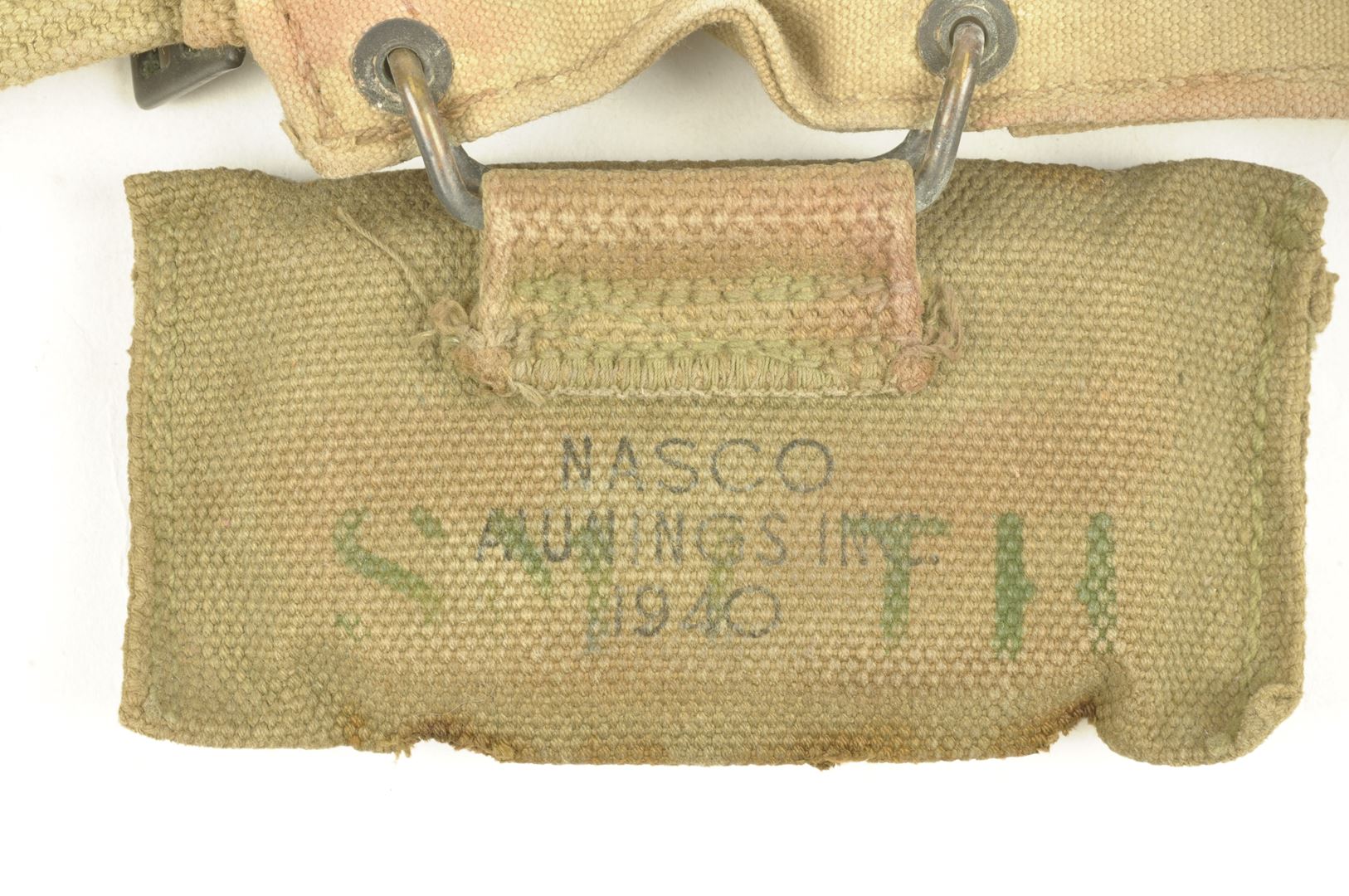 Ensemble ceinturon M1910 / pochette à pansement Nominatif