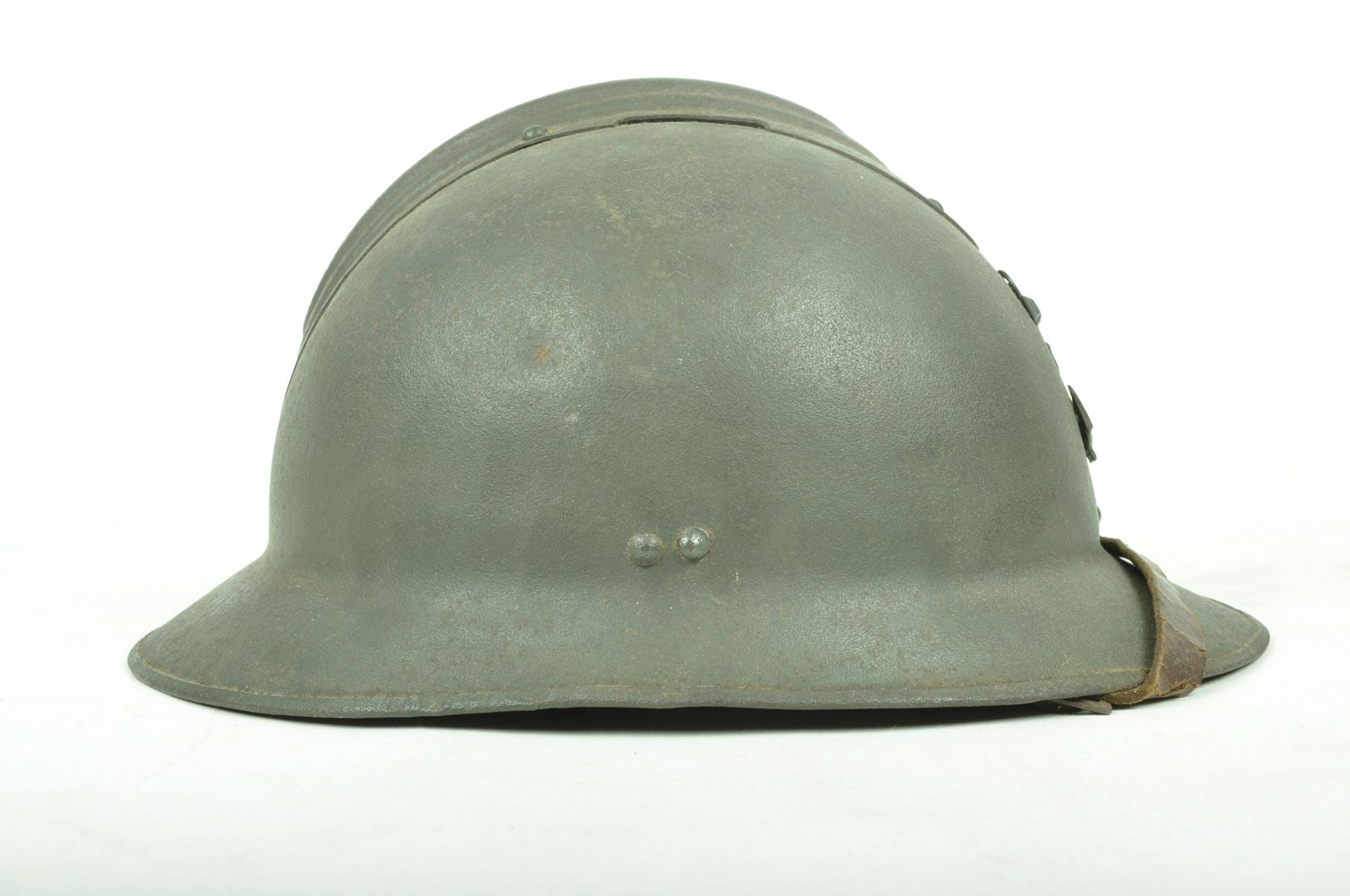 Casque Adrian 1926 Troupes Coloniales daté 1938