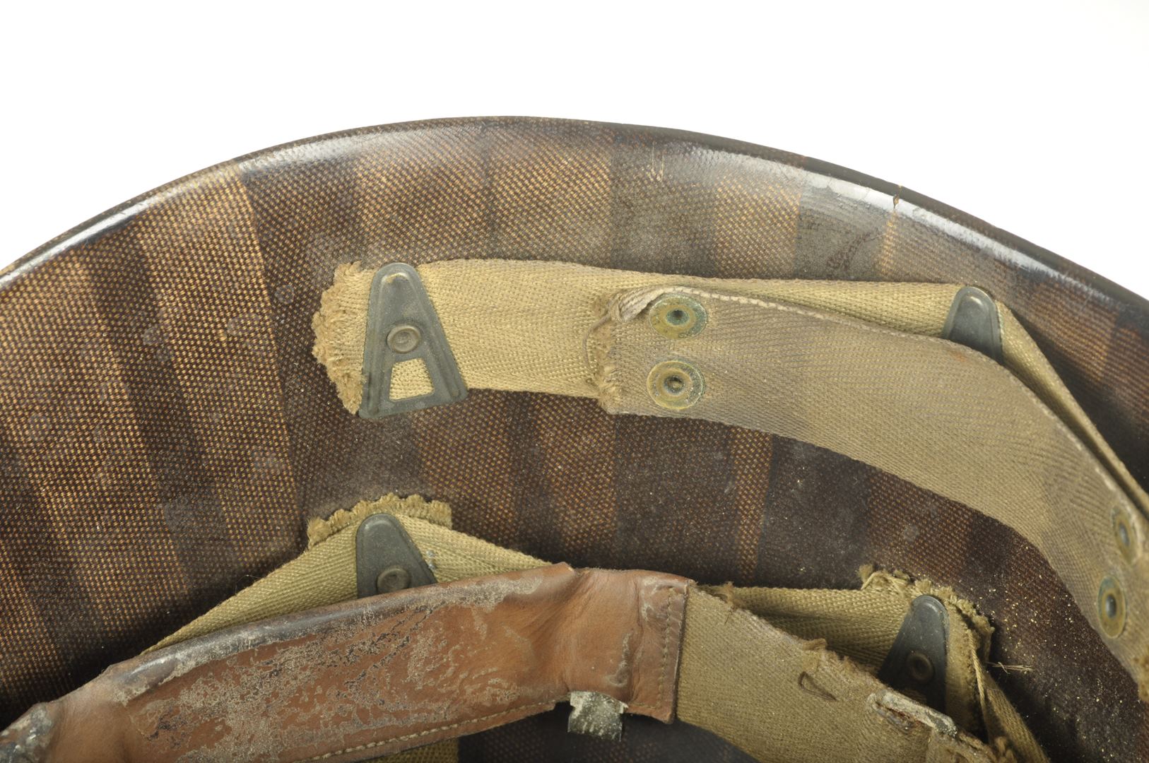 Casque US M1 pattes fixes et son sous casque FIRESTONE
