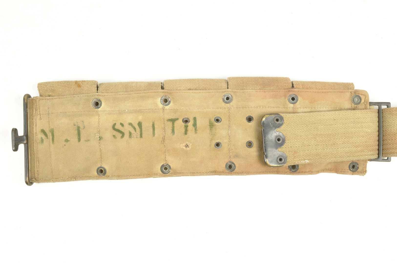 Ensemble ceinturon M1910 / pochette à pansement Nominatif