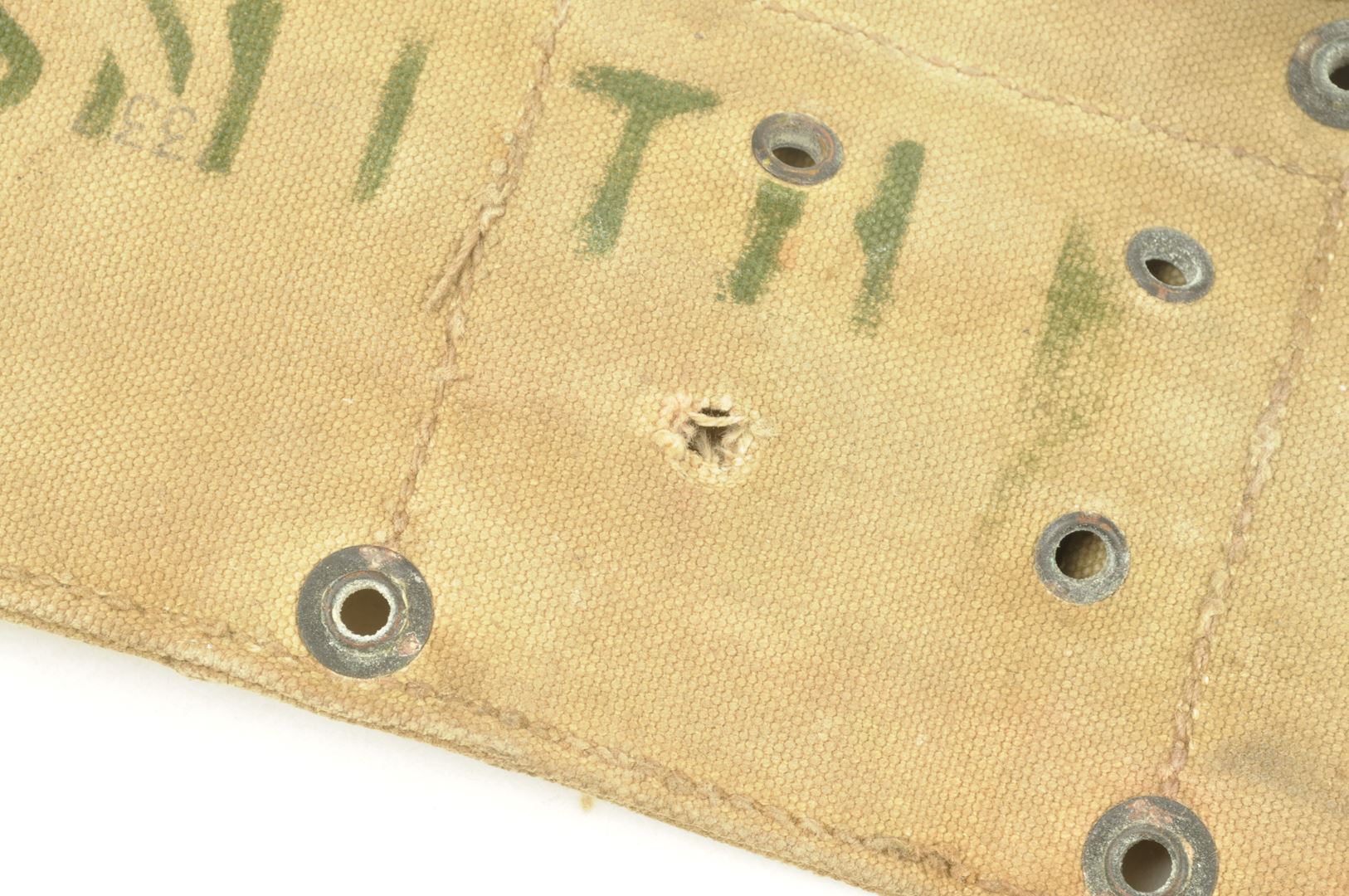 Ensemble ceinturon M1910 / pochette à pansement Nominatif