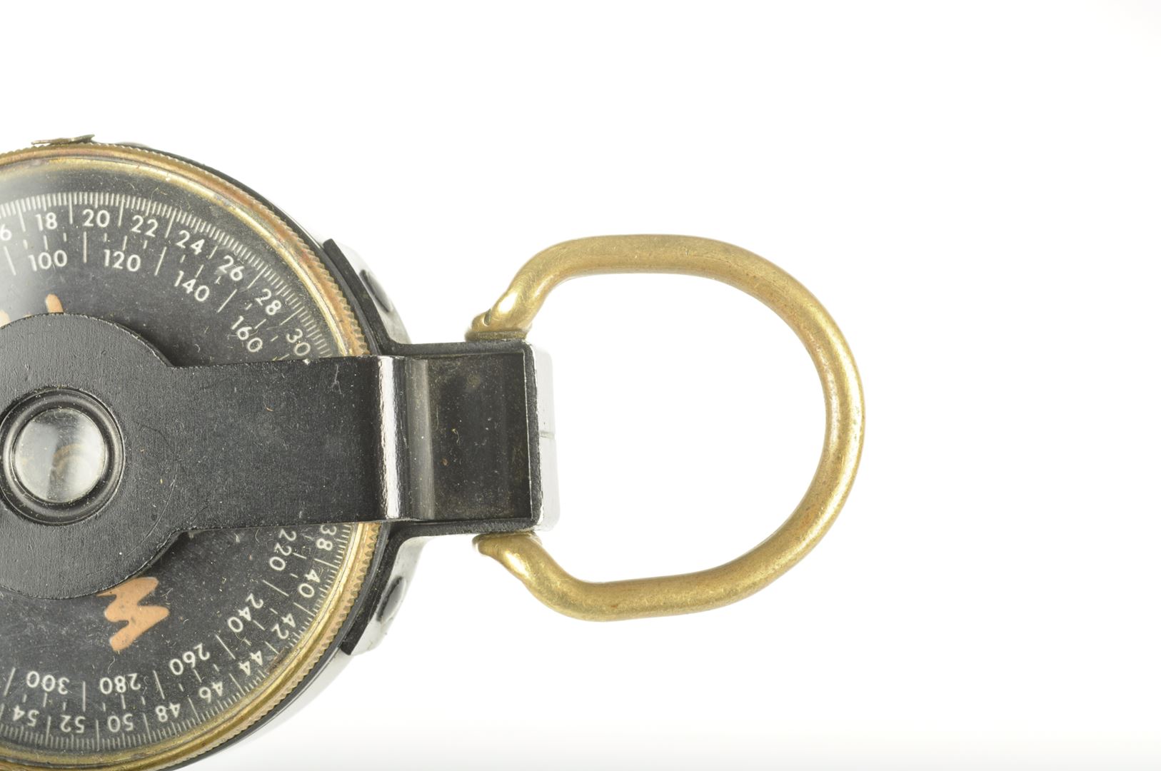 Boussole de marche "Terrain" W & L.E GURLEY TROY N.Y USA. avec pochette imprégnée