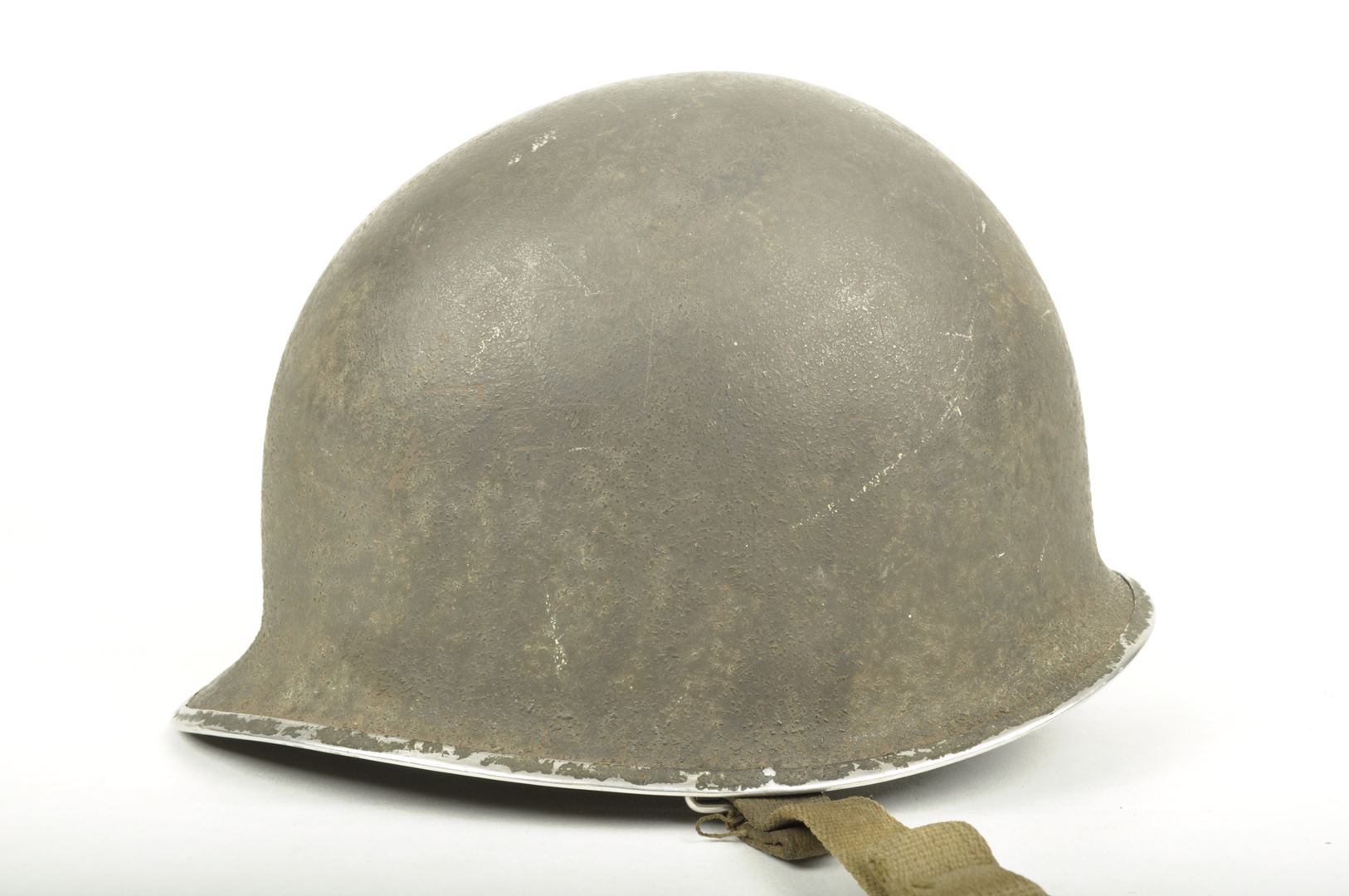 Casque US M1 pattes fixes Nominatif et son sous casque Firestone / Offemont