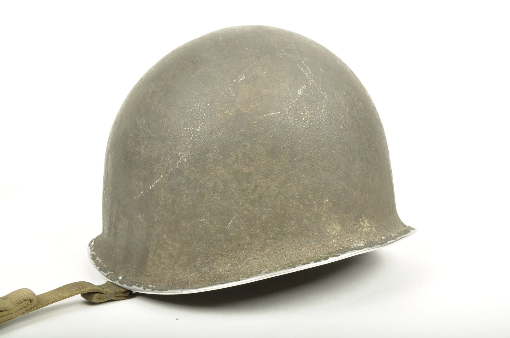 Casque US M1 pattes fixes Nominatif et son sous casque Firestone / Offemont