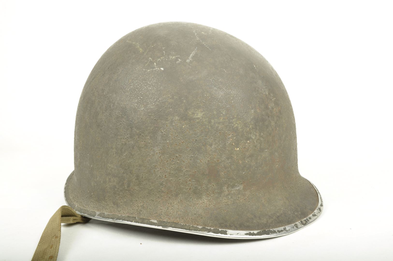 Casque US M1 pattes fixes Nominatif et son sous casque Firestone / Offemont