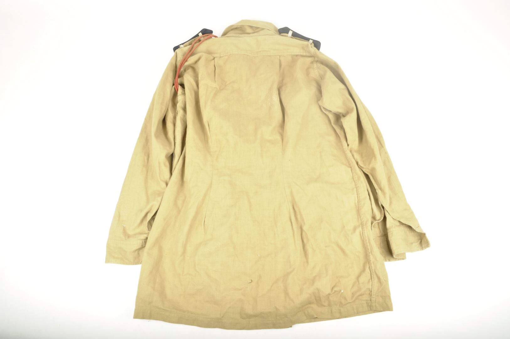 Vareuse tropicale "Bush Jacket" en Aertex datée 1943 / 43 RIC