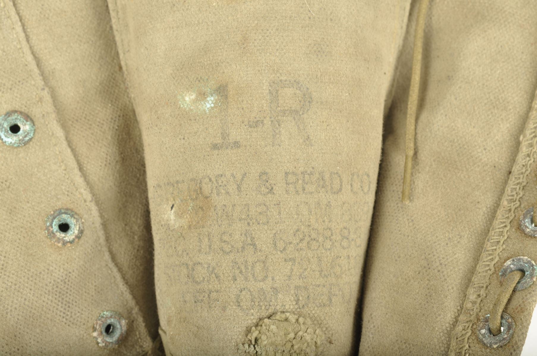 Guêtres US imprégnées contre les Gaz