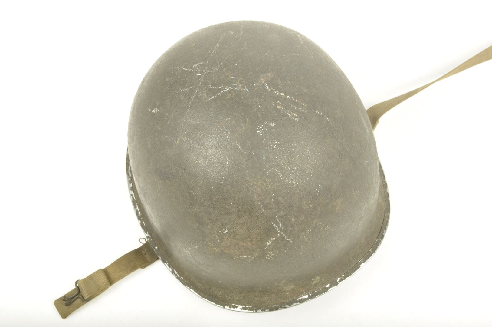 Casque US M1 pattes fixes Nominatif et son sous casque Firestone / Offemont