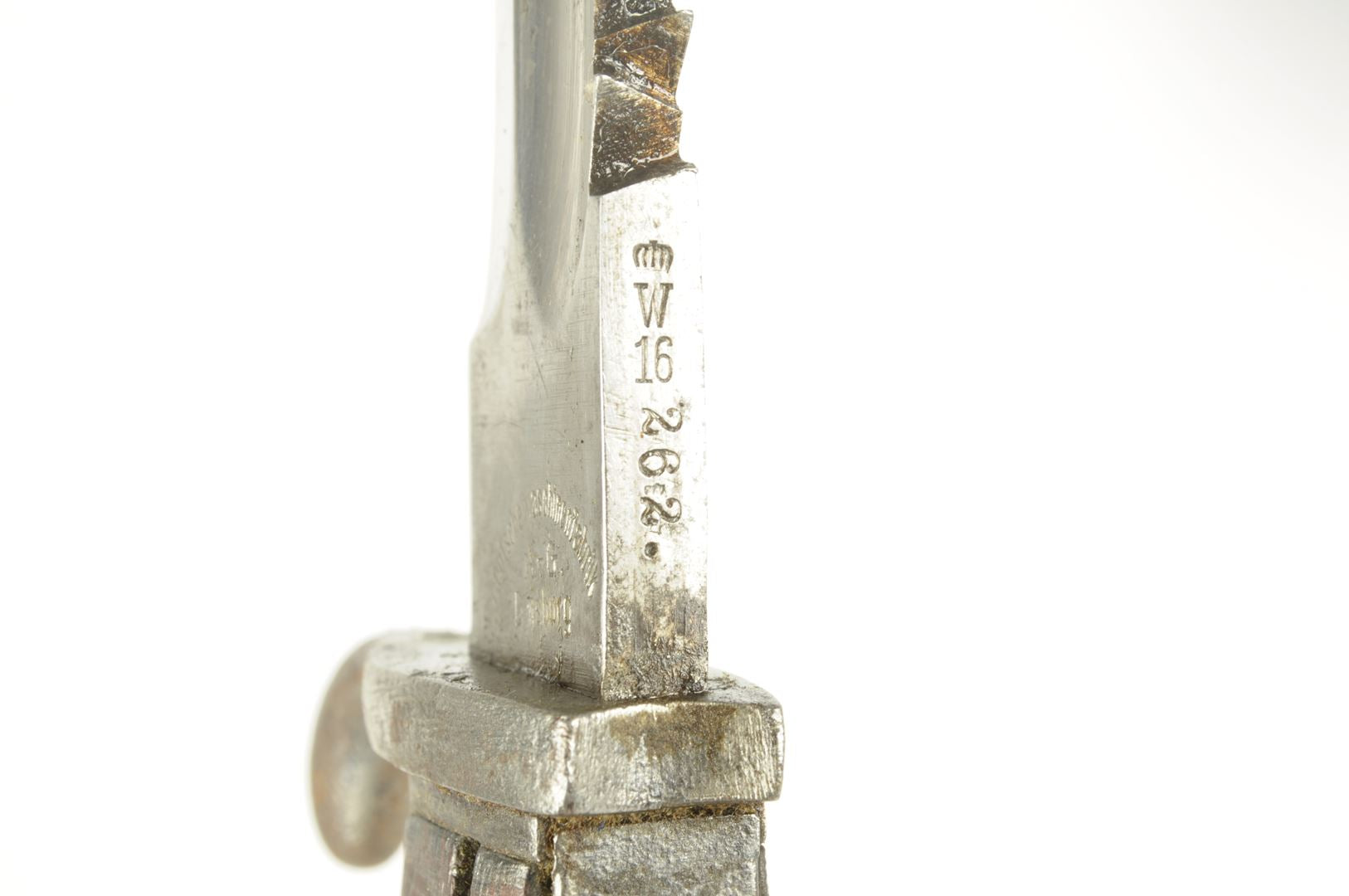 Baïonnette Allemande 98 / 05 S à dents de scie / datée 1916