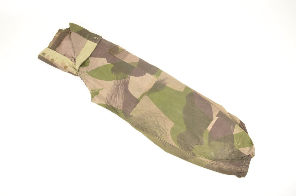 Pantalon camouflé Anglais Windproof daté 1943 modifié Extrême Orient