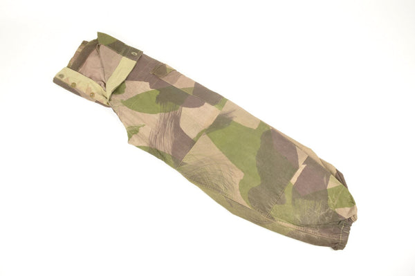 Pantalon camouflé Anglais Windproof daté 1943 modifié Extrême Orient