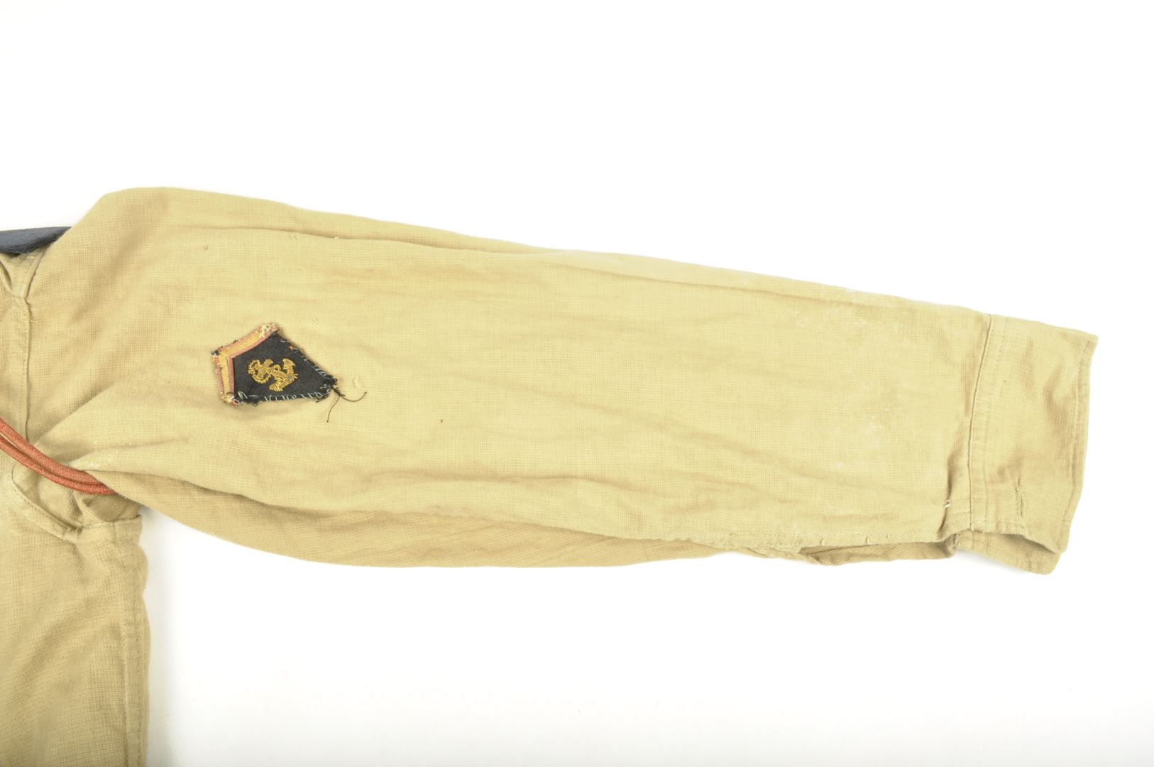 Vareuse tropicale "Bush Jacket" en Aertex datée 1943 / 43 RIC