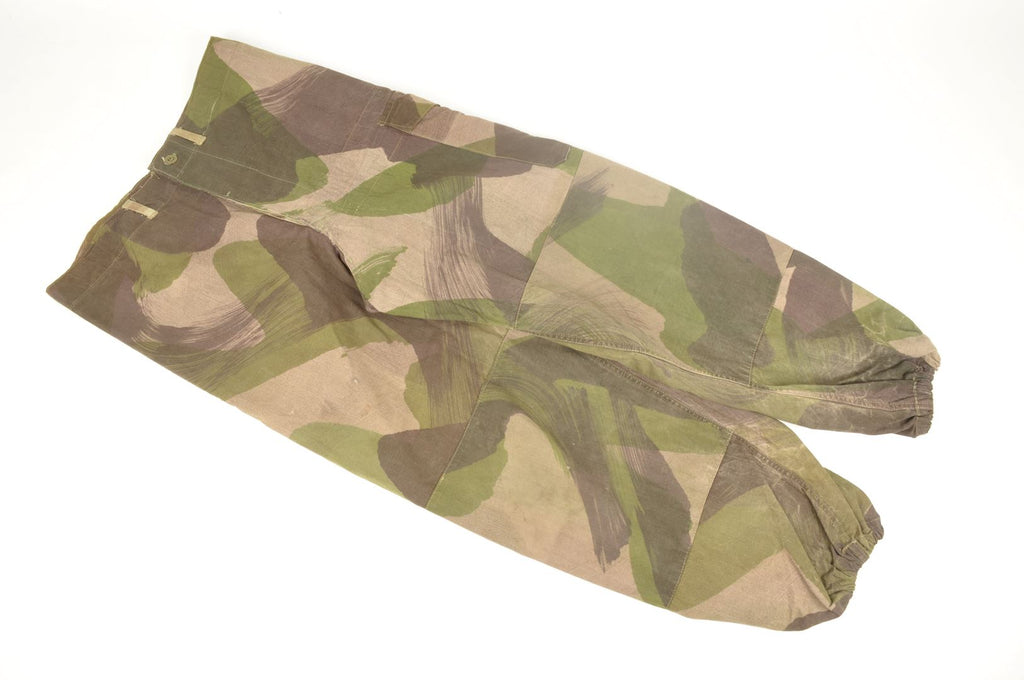 Pantalon camouflé Anglais Windproof daté 1943 modifié Extrême Orient