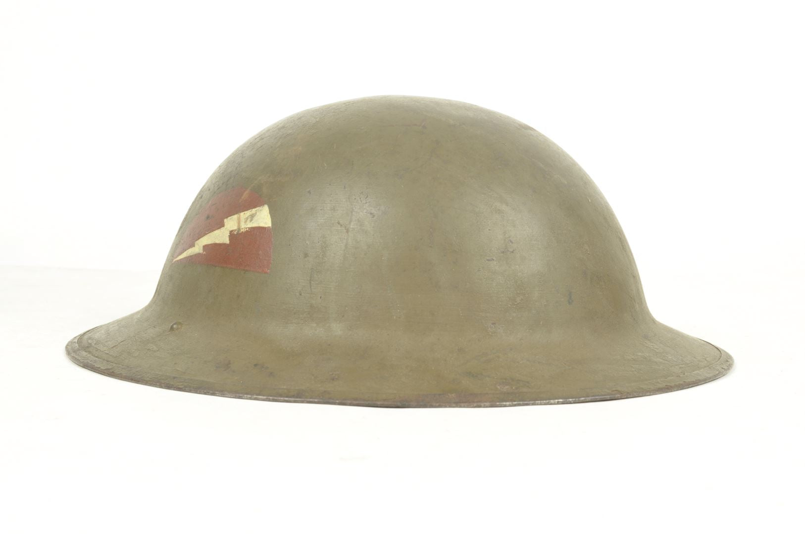 Casque US 17  78th infantry division / Nominatif et identifié