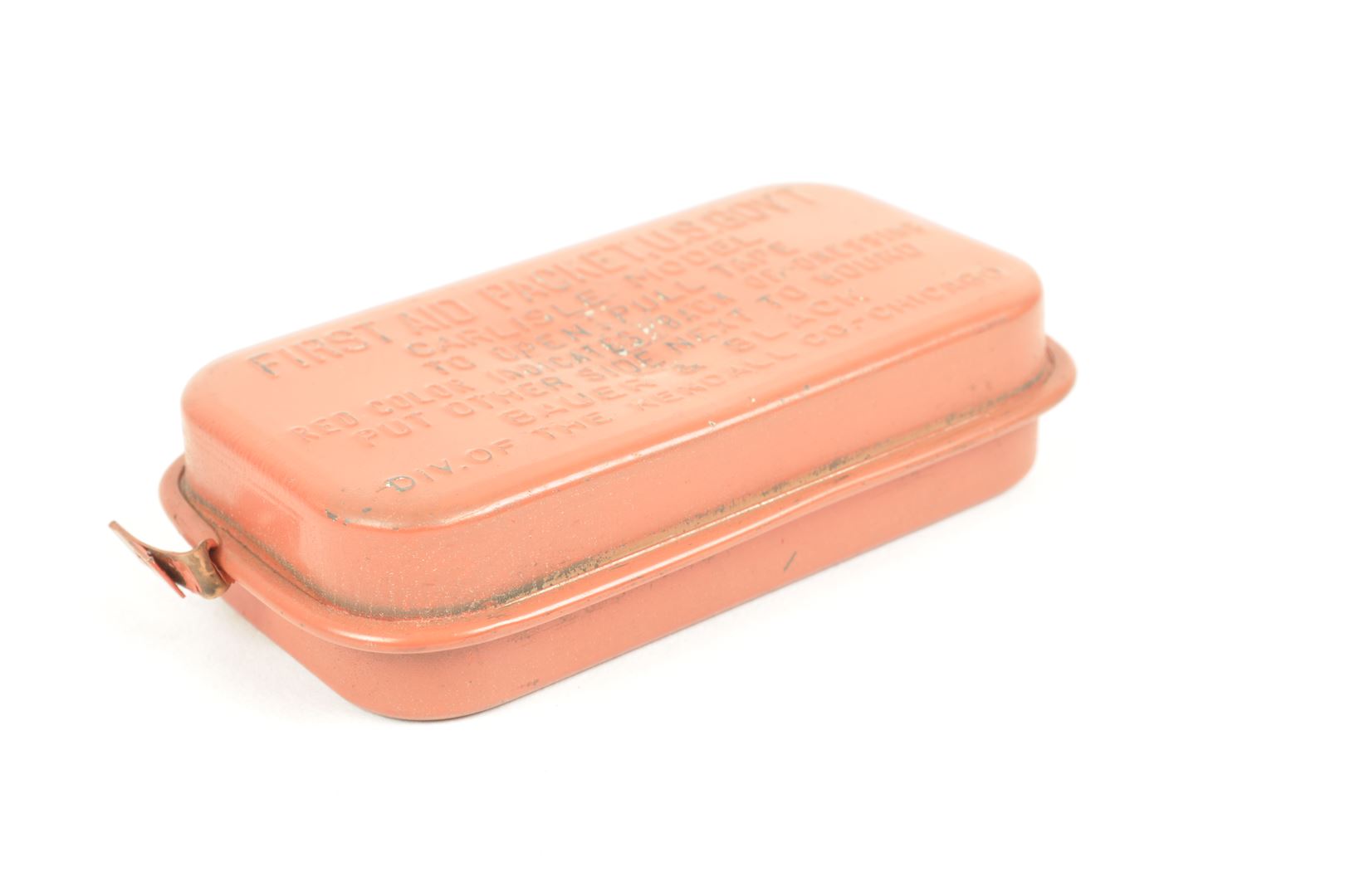 Pochette à pansement matriulée datée 1942 + pansement