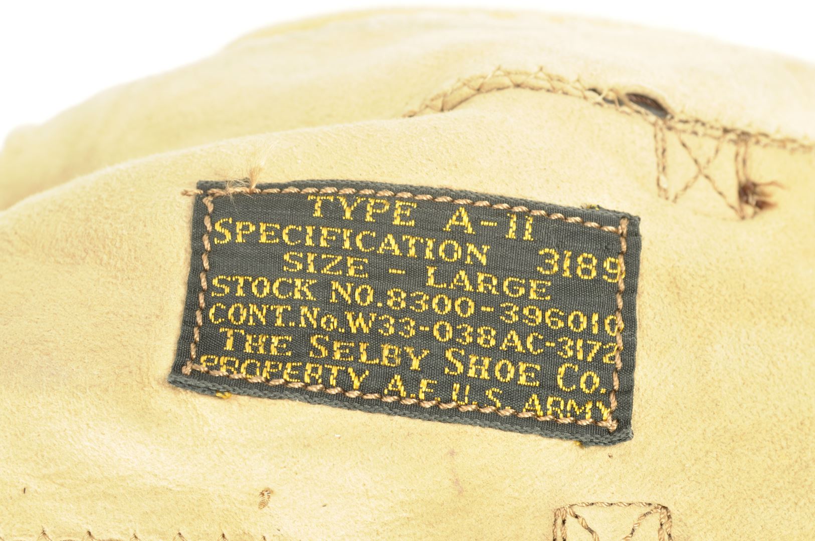 Serre-Tête / Bonnet Cuir A-11 US Air Force