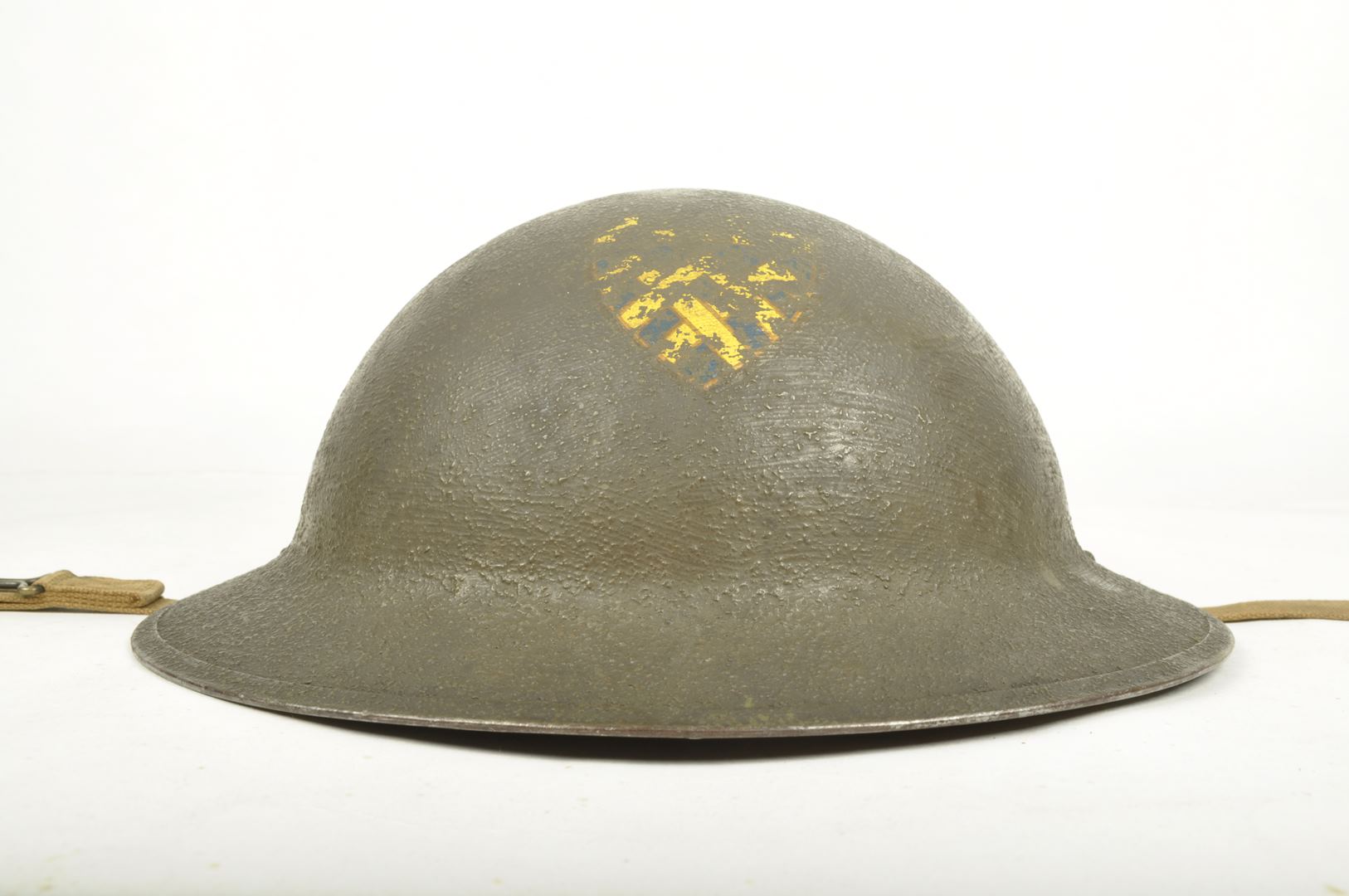 Casque US 17 A1 101st cavalry regiment / Nominatif et identifié