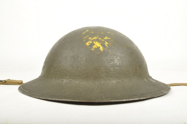 Casque US 17 A1 101st cavalry regiment / Nominatif et identifié