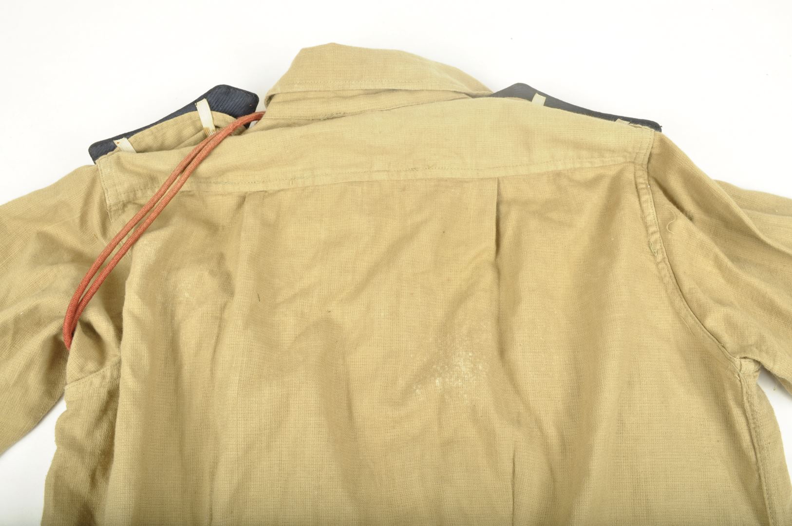 Vareuse tropicale "Bush Jacket" en Aertex datée 1943 / 43 RIC