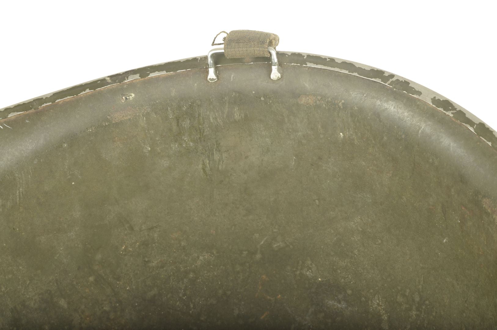 Casque US M1 pattes fixes Nominatif et son sous casque Firestone / Offemont