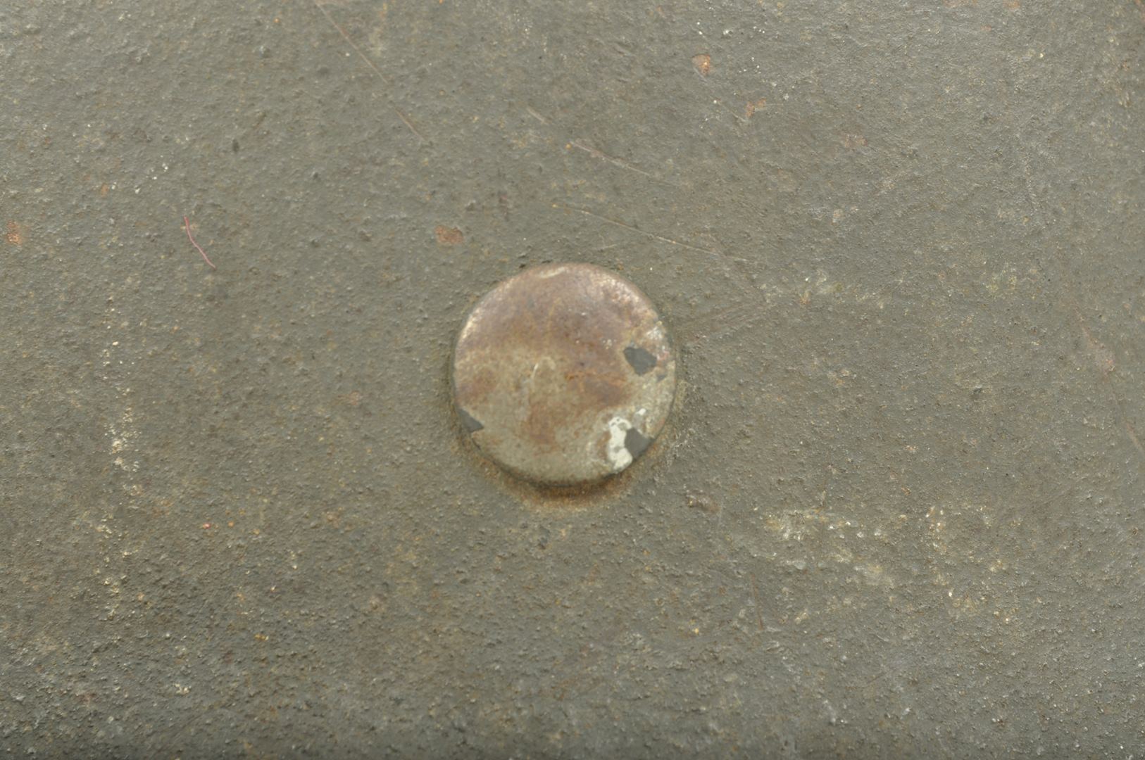 Casque Allemand modèle 42 Nominatif d'un Obergefreiter / fabricant EF62