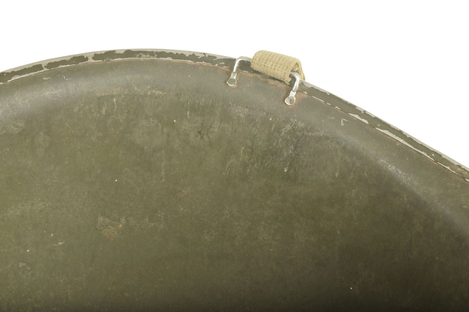 Casque US M1 pattes fixes Nominatif et son sous casque Firestone / Offemont