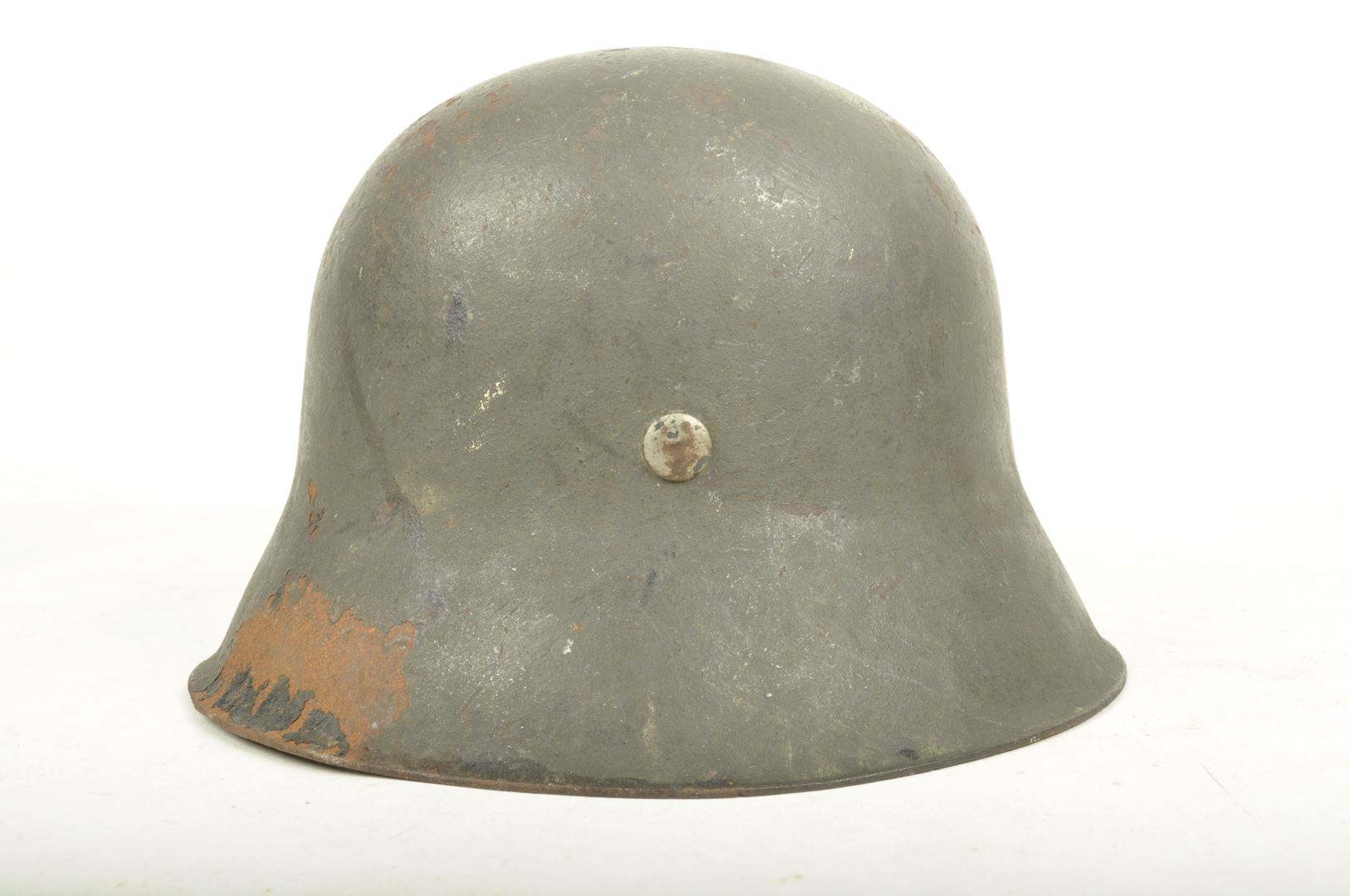 Casque Allemand modèle 42 Nominatif d'un Obergefreiter / fabricant EF62