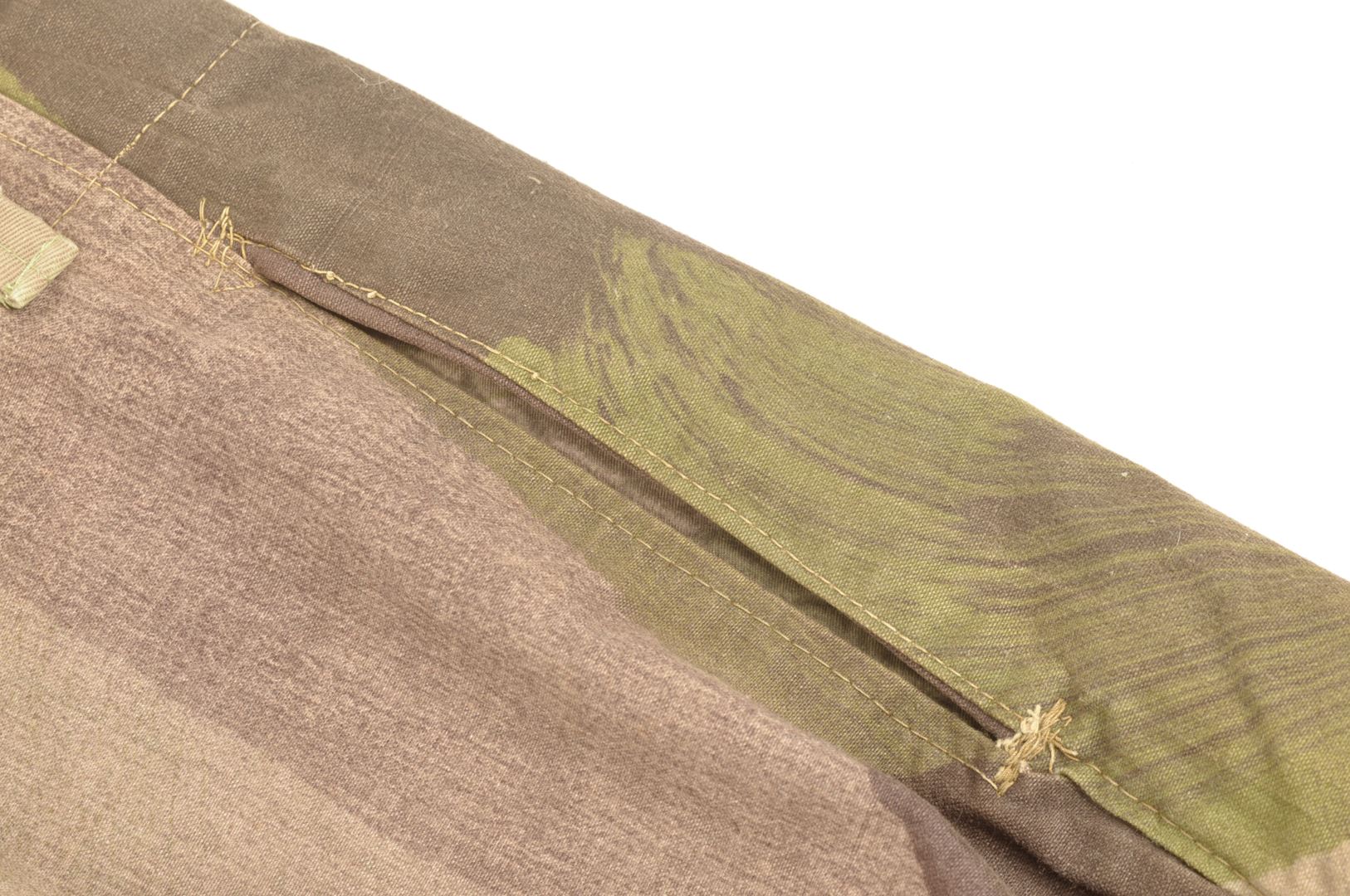 Pantalon camouflé Anglais Windproof daté 1943 modifié Extrême Orient