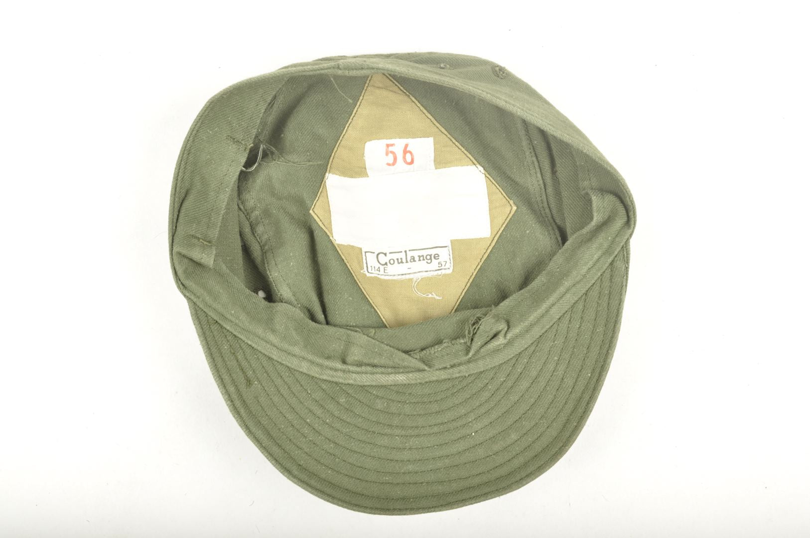 Casquette Commando de l'Air en Algérie / datée 1957