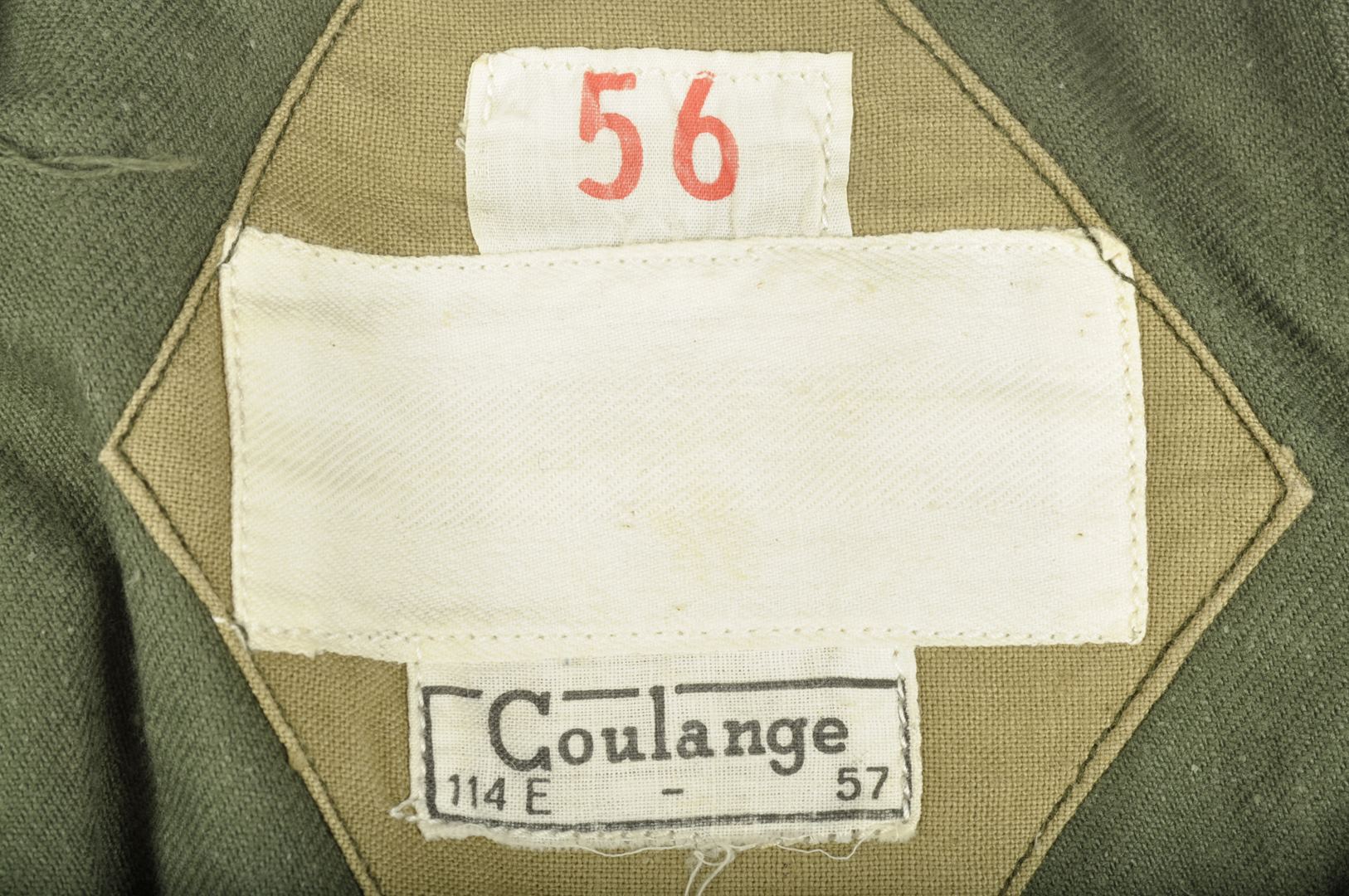 Casquette Commando de l'Air en Algérie / datée 1957