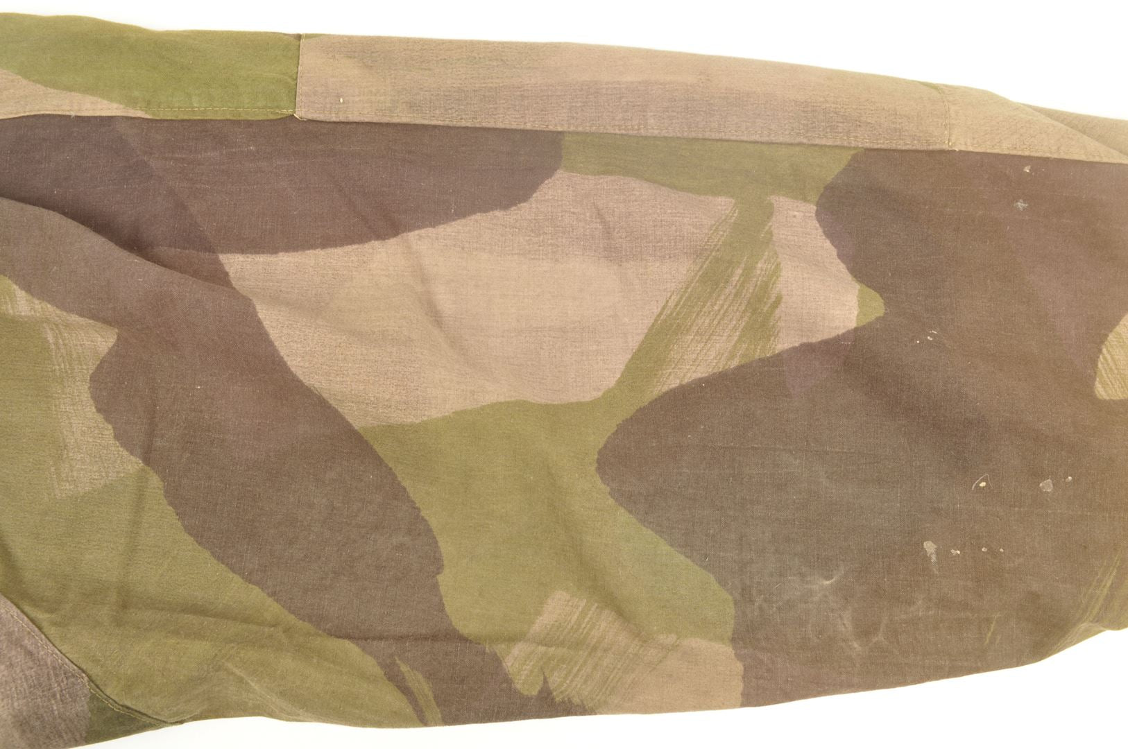 Pantalon camouflé Anglais Windproof daté 1943 modifié Extrême Orient