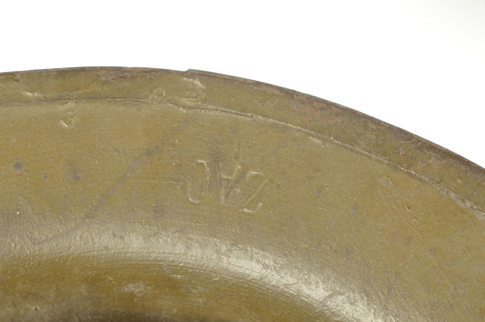 Casque US 17  78th infantry division / Nominatif et identifié