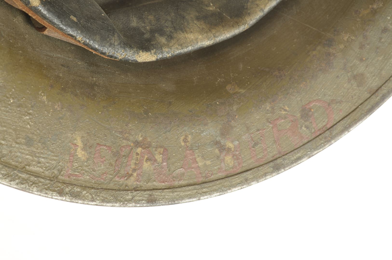 Casque US 17  78th infantry division / Nominatif et identifié