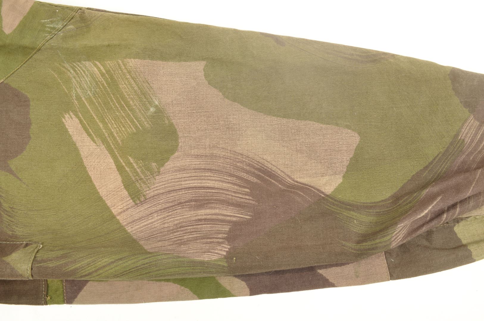 Pantalon camouflé Anglais Windproof daté 1943 modifié Extrême Orient